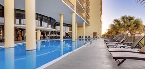 Indendørs pool, udendørs pool