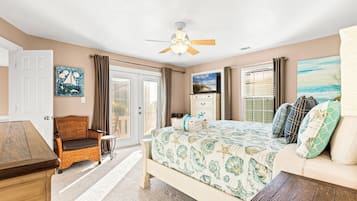 Townhome, Multiple Beds, Patio, Garden View (5808 Beach Drive A) | 3 bedrooms, individually decorated, individually furnished