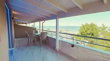 Junior Suite, Balcony, Sea View | Terrace/patio