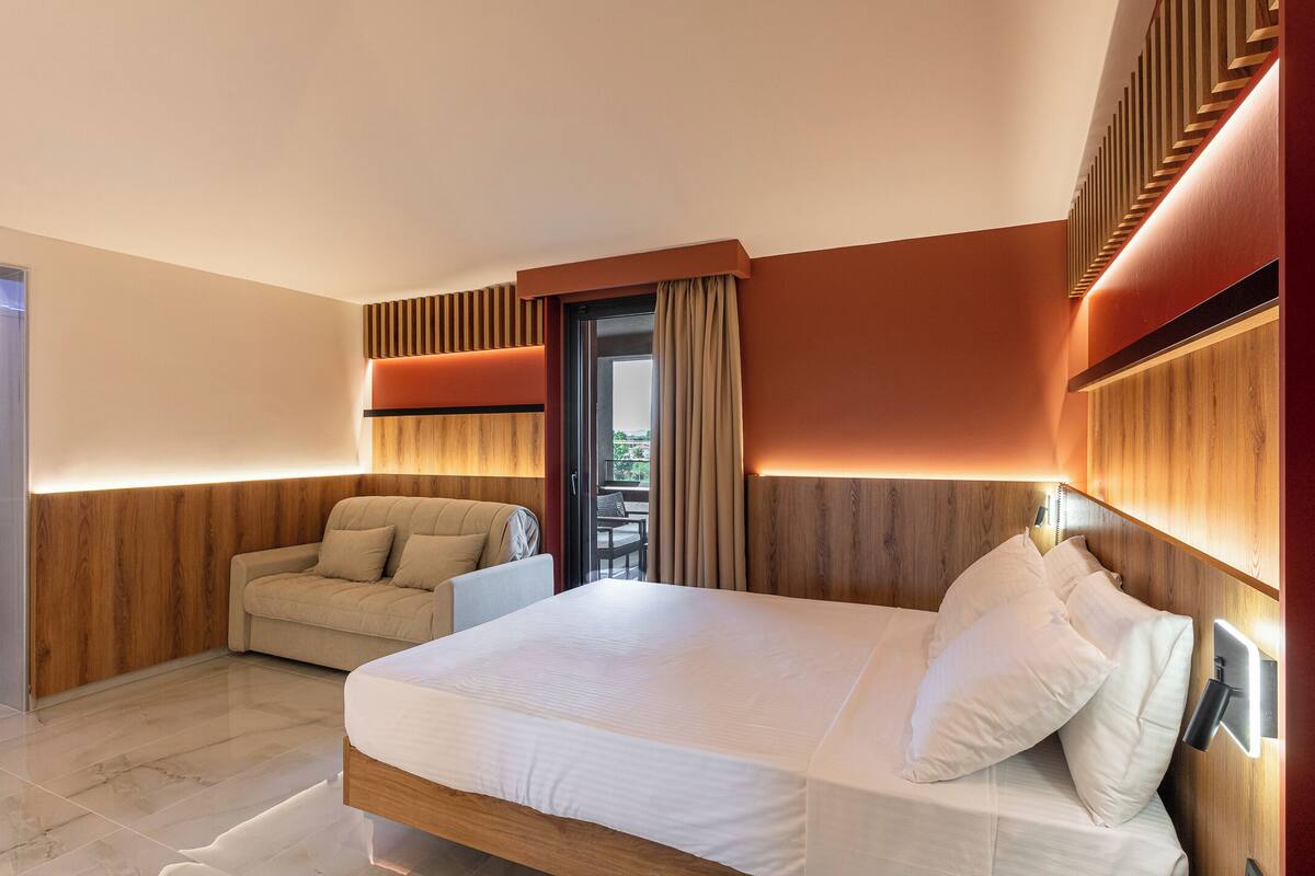 Chambre Familiale, balcon, vue mer