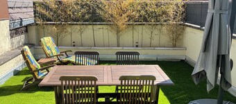 Charming gîte in the heart of the Alsatian vineyards, lovely terrace