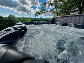 Bain à remous extérieur