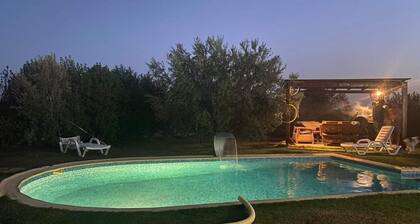 Luxury villa with pool in the heart of nature