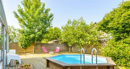 Family home with pool