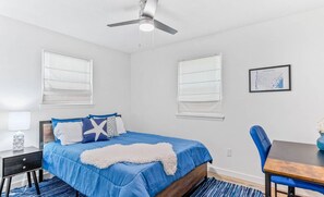 3 bedrooms, desk, iron/ironing board, WiFi