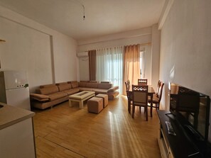 Apartment, 1 Bedroom, Smoking, Balcony | Living area - Albania Dream Holidays Accommodation B (Sarandë)