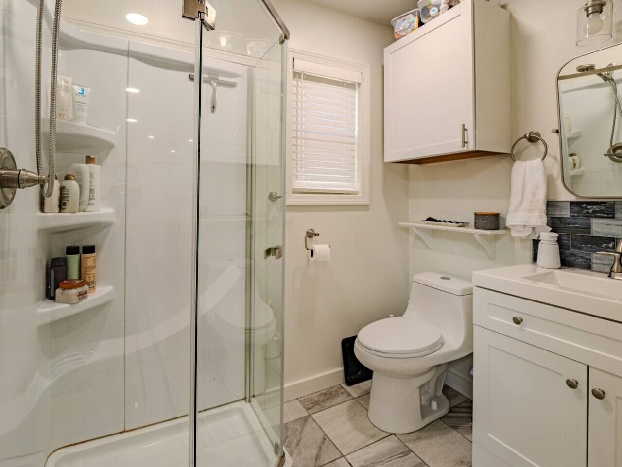 Hair dryer, towels