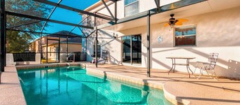 Spacious 5BR Villa w/ Private Pool Near Disney & Golf – Sleeps 10+