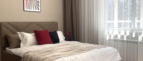 1 bedroom, iron/ironing board, WiFi, bed sheets