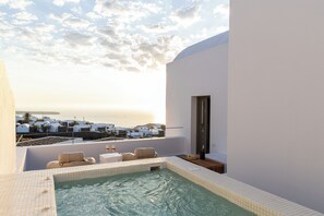 Suíte superluxo, vista para o mar | Vista para praia/oceano