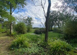 Hus | Udsigt fra overnatningsstedet