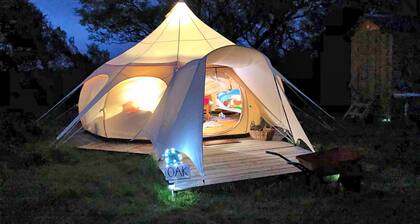 Bell Tent Near North Devon Beaches, No Deposit
