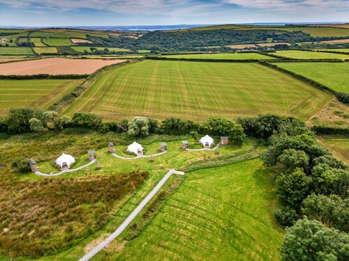 Bell Tent Near North Devon Beaches, No Deposit