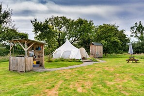 Chalet | Exterior - Bell Tent Near North Devon Beaches, No Deposit (Ilfracombe)
