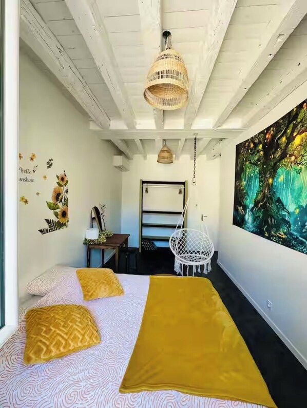 2 chambres, Wi-Fi, literie fournie