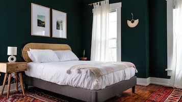 2 chambres, bureau, Wi-Fi gratuit, draps fournis