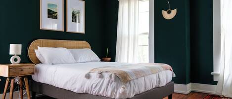 2 Schlafzimmer, Schreibtisch, kostenloses WLAN, Bettwäsche