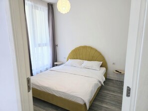 1 室のベッドルーム、デスク、アイロン / アイロン台、WiFi