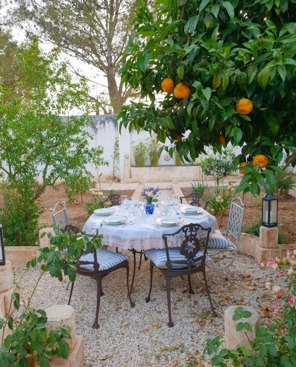 Restauration en plein air