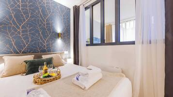 Apartment | 1 bedroom, iron/ironing board, bed sheets