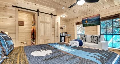 Renovated Barn with Creek and Waterfall