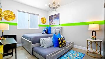 Desk, iron/ironing board, free WiFi, bed sheets