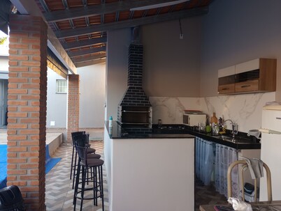 Leisure area in Rubião Júnior