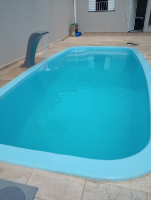 Una piscina climatizada