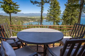 Outdoor dining - New! Somer Bay Home on 5-acres with expansive views (Somers)