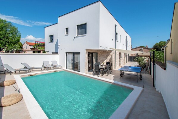 Piscine chauffée