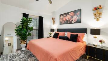 2 quartos, ferros/tábuas de passar roupa, Wi-Fi, roupa de cama