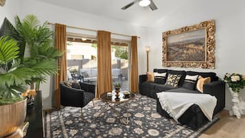 TV connectée, cheminée