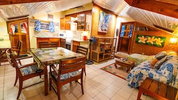 Chambre Confort, vue montagne | Cuisine privée