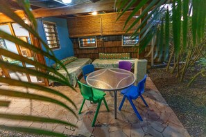 Comfort-Zimmer, Bergblick | Terrasse/Patio