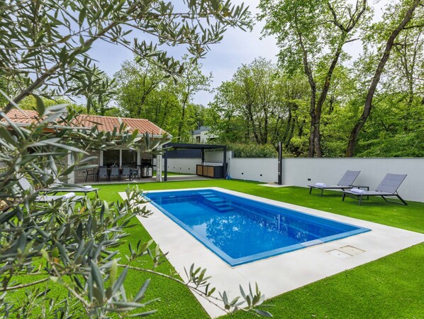 Piscine chauffée