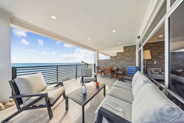 Private sunsets, coffee at sunrise, and the ocean at your feet — the balcony of your dreams awaits