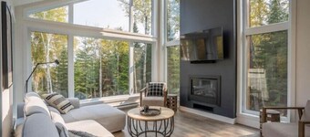 Le Verseau 148: Hot Tub, Fireplace & Forest Escape