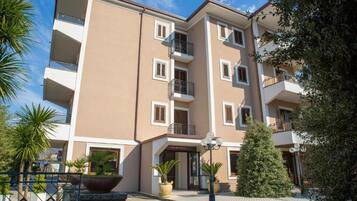 Fassade der Unterkunft