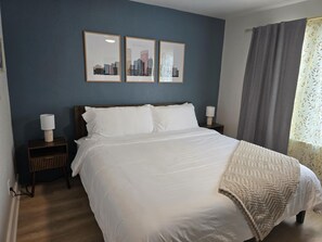 1 Schlafzimmer, Bügeleisen/Bügelbrett, kostenloses WLAN, Bettwäsche