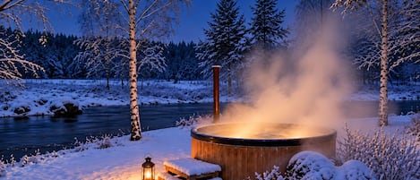 Outdoor spabad