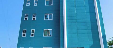 Fassade der Unterkunft