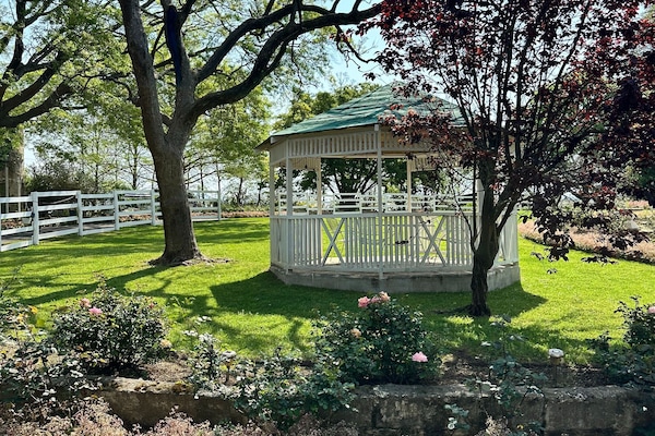 Enceinte de l’hébergement