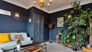 House | Living room | Fireplace - Watchtower in Cornwall With Sea Views (Newbiggin-by-the-Sea)