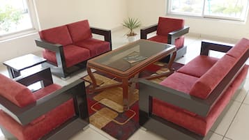 Sala de estar en el lobby