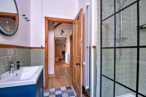 Cottage | Bathroom | Hair dryer - Chapel in Denbighshire Near Snowdonia (Denbigh)