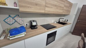 Microwave, oven, dishwasher