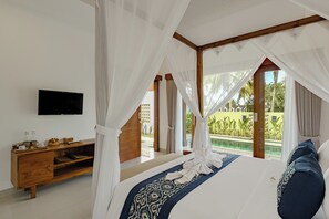 Villa, 1 Bedroom, Garden View | 1 bedroom, minibar, free WiFi, bed sheets - Green Weca Ubud Villa (Tegallalang)