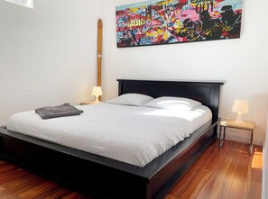 2 間睡房、熨斗/熨衫板、免費 Wi-Fi、床單