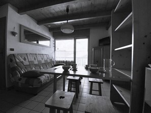 Dining - Cozy studio for 4, 100m from slopes (Crest-Voland)