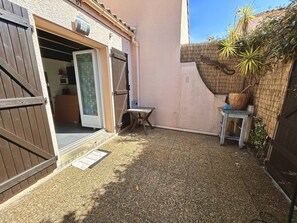 Terrace/patio - Cottage with loft, sunny terrace, WIFI and parking in Argelès-sur-Mer (Argelès-sur-Mer)